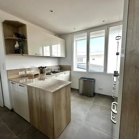 Oceane - Pour 6 Personnes Moderne Avec Balcon Vue * Berck