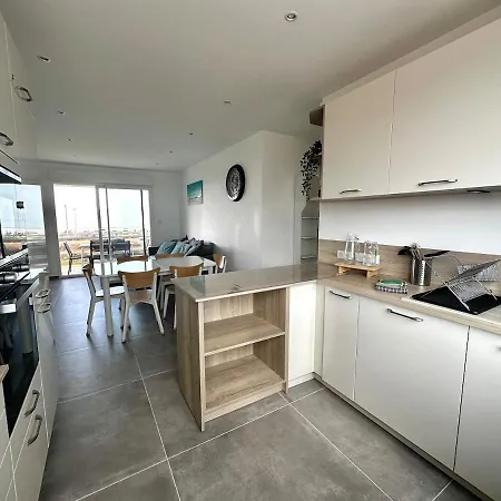 דירה Oceane - Pour 6 Personnes Moderne Avec Balcon Vue